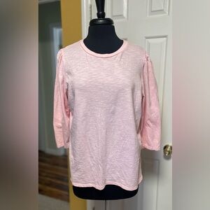 St. John's Bay Soft Pink Cotton Top